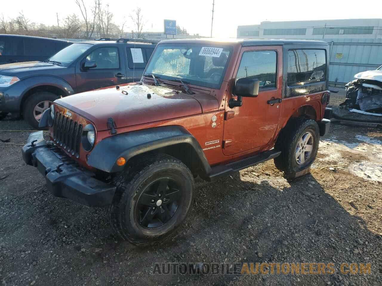 1C4GJWAG8EL188038 JEEP WRANGLER 2014