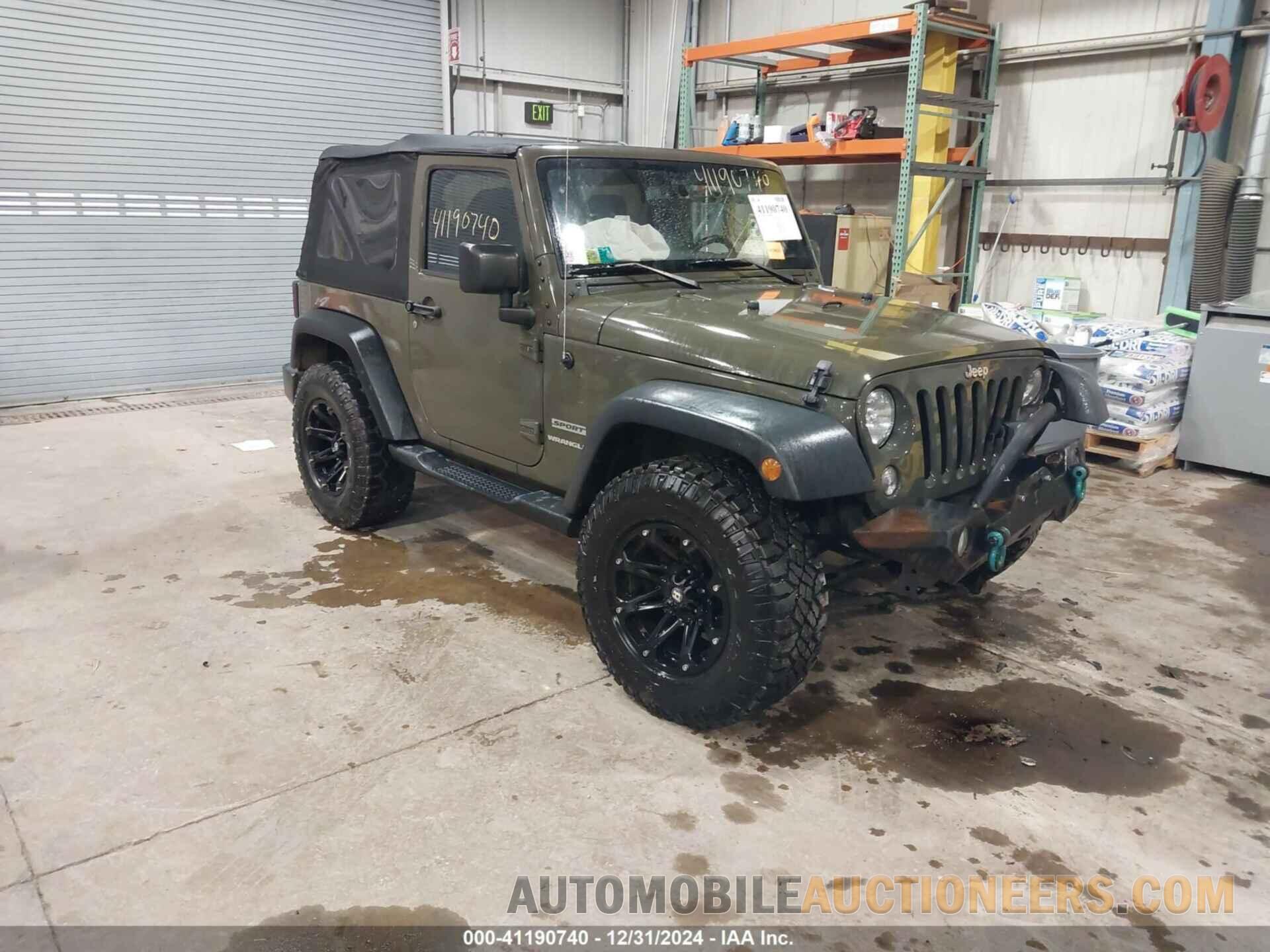 1C4GJWAG9GL103159 JEEP WRANGLER 2016