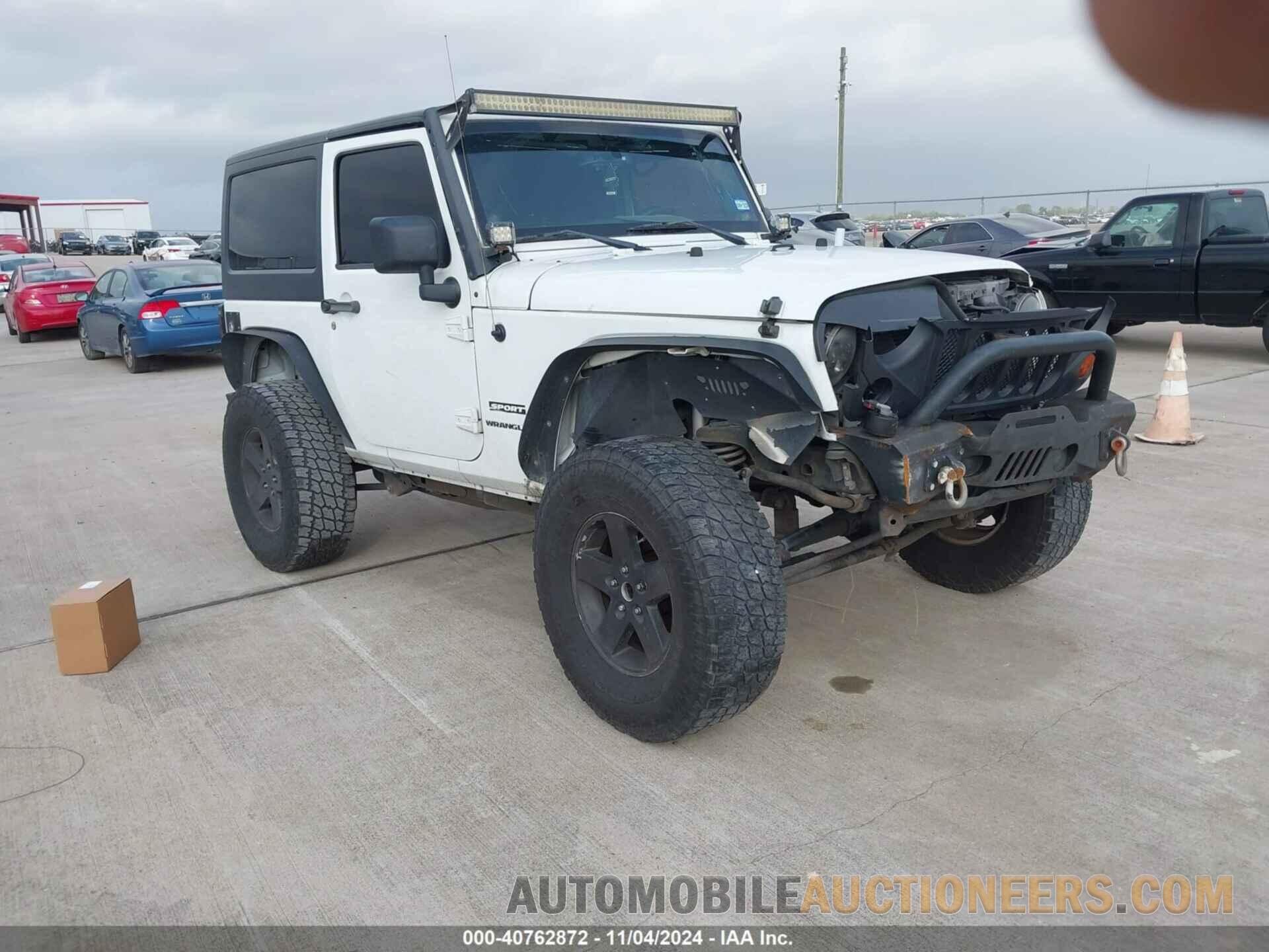 1C4GJWAGXDL670251 JEEP WRANGLER 2013