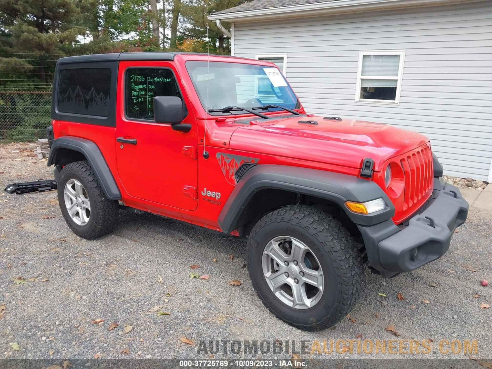 1C4GJXAG0KW518836 JEEP WRANGLER 2019