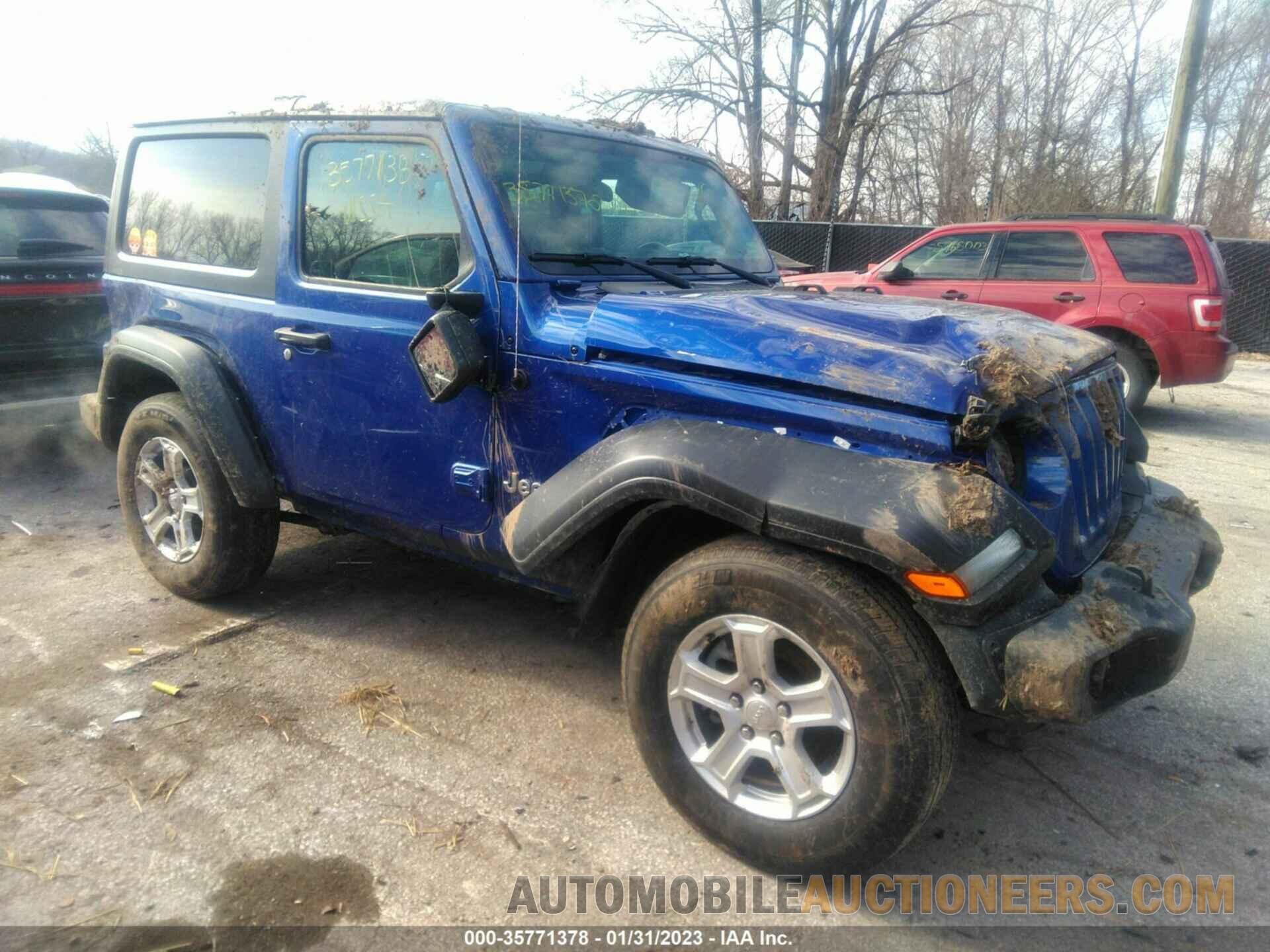 1C4GJXAG0LW180842 JEEP WRANGLER 2020