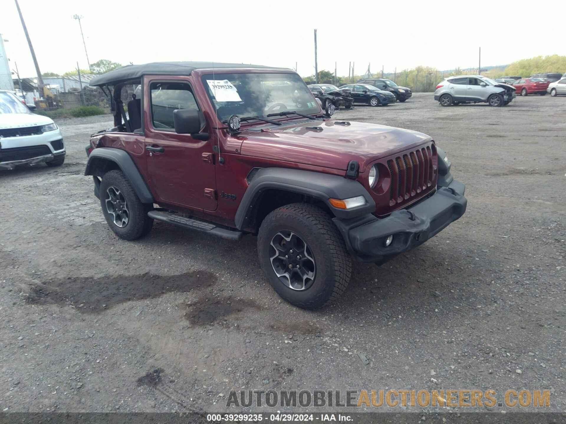 1C4GJXAG0MW726167 JEEP WRANGLER 2021