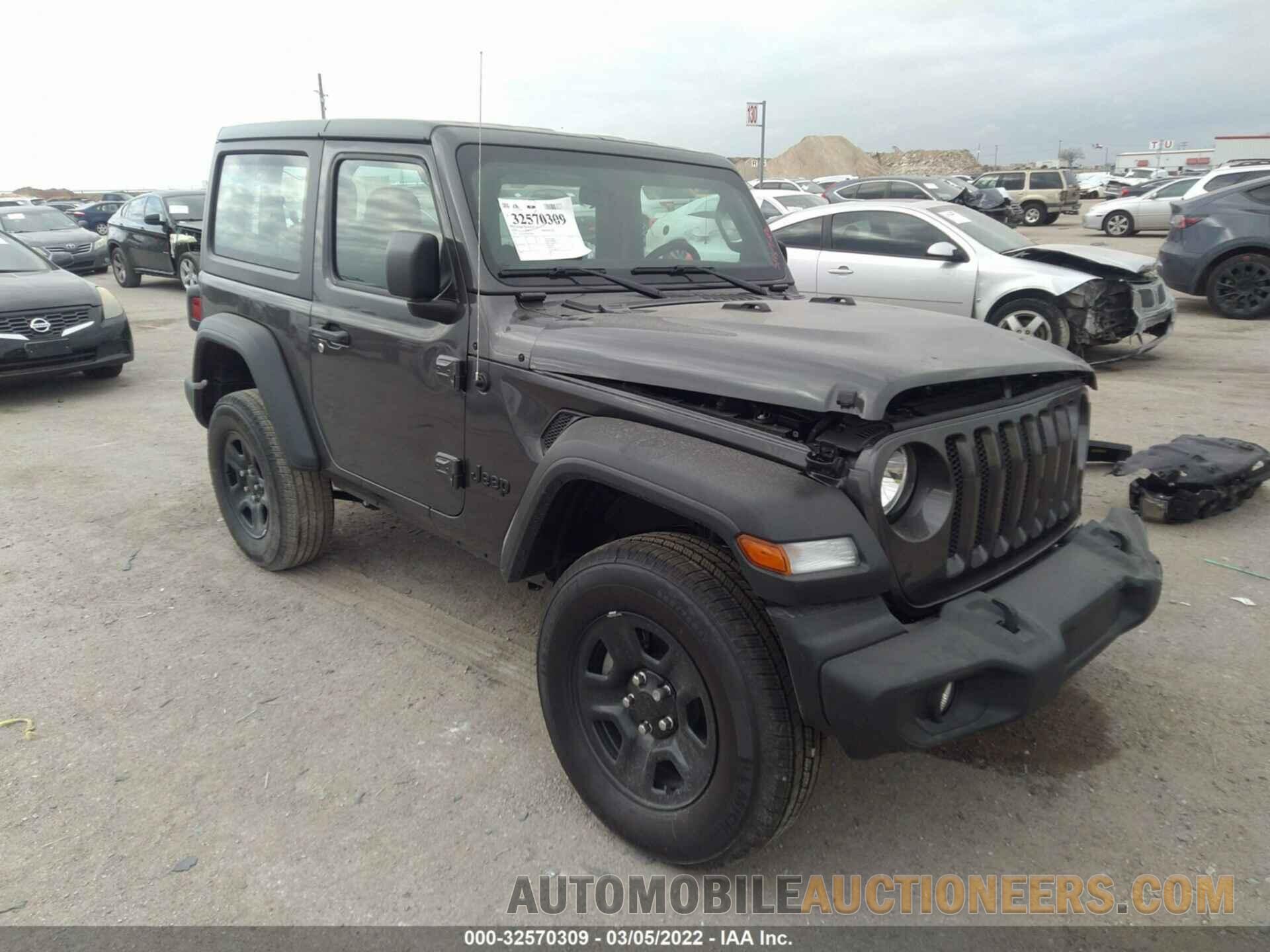 1C4GJXAG1NW105893 JEEP WRANGLER 2022