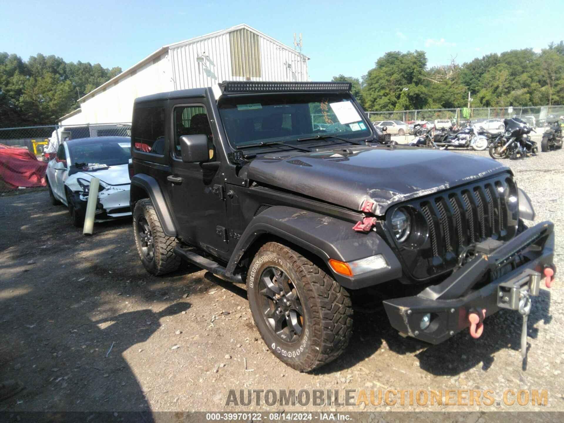 1C4GJXAG1NW224186 JEEP WRANGLER 2022