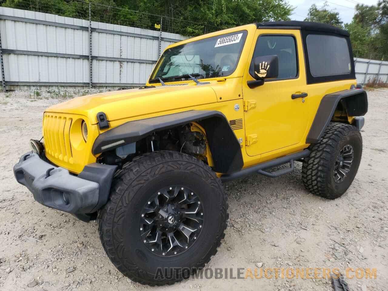 1C4GJXAG2KW533516 JEEP WRANGLER 2019