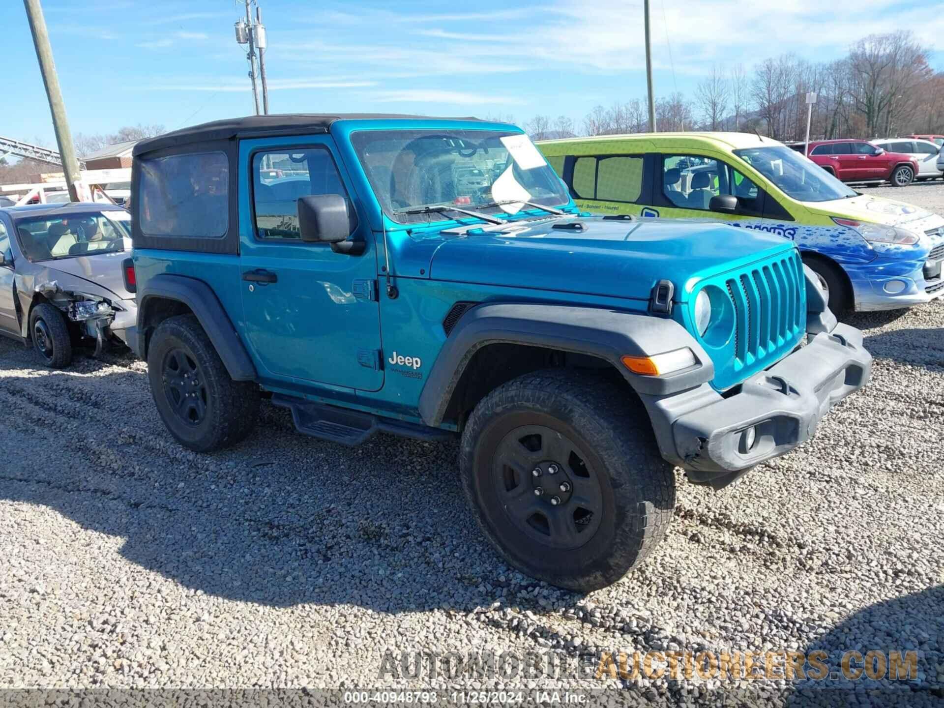 1C4GJXAG2LW189641 JEEP WRANGLER 2020