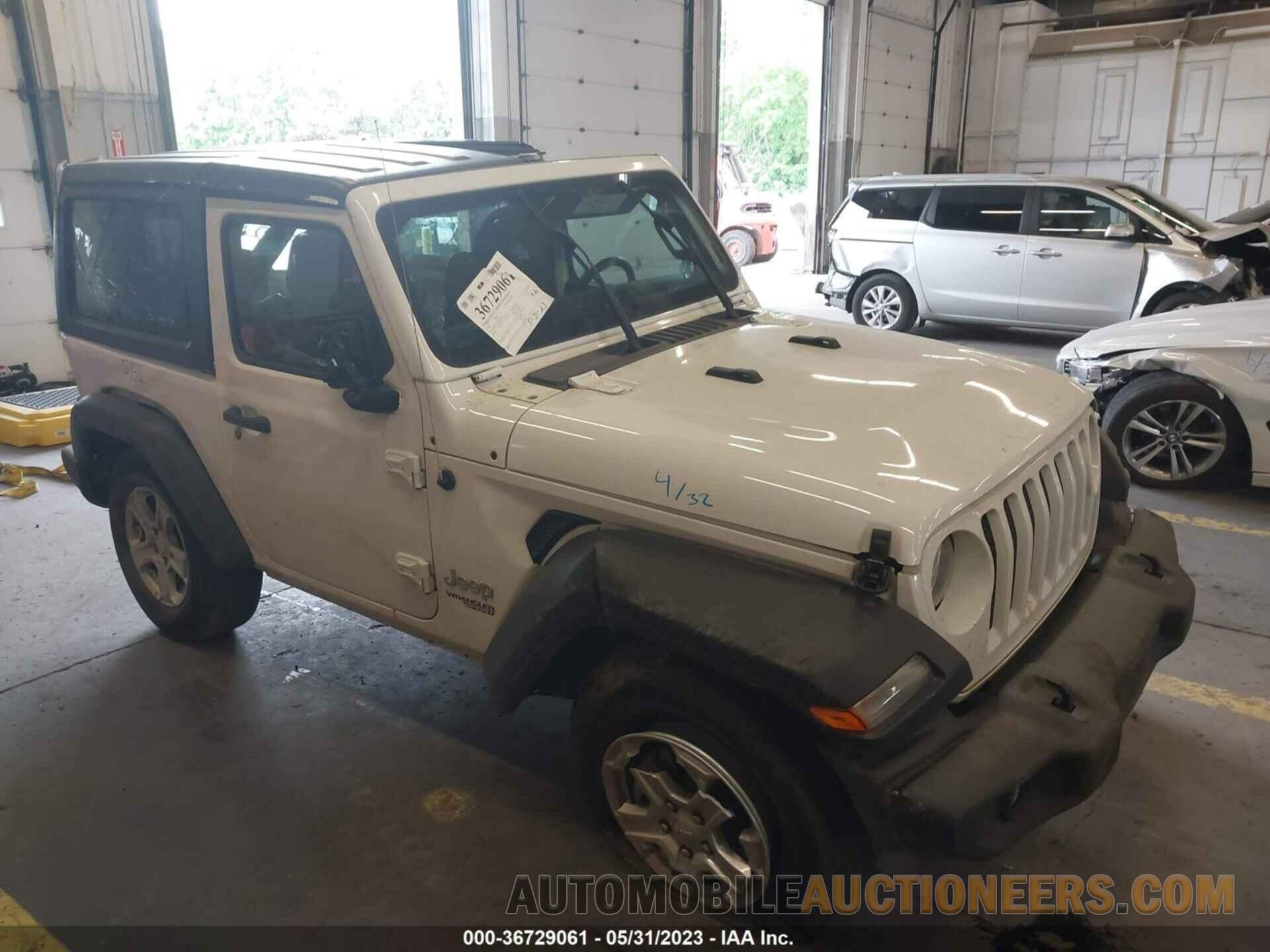 1C4GJXAG3KW616825 JEEP WRANGLER 2019