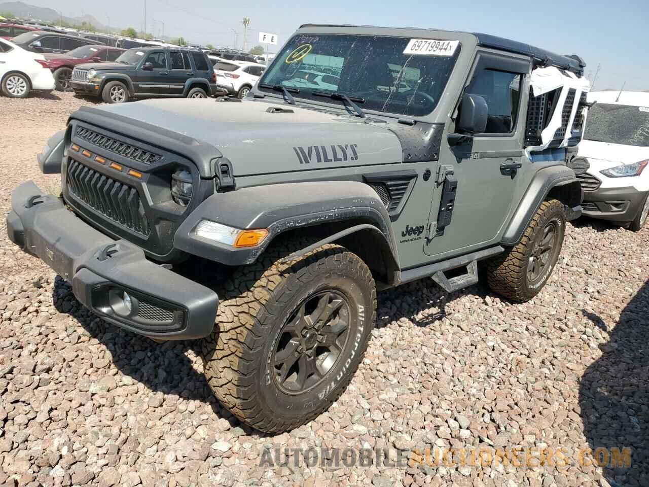 1C4GJXAG3NW145649 JEEP WRANGLER 2022