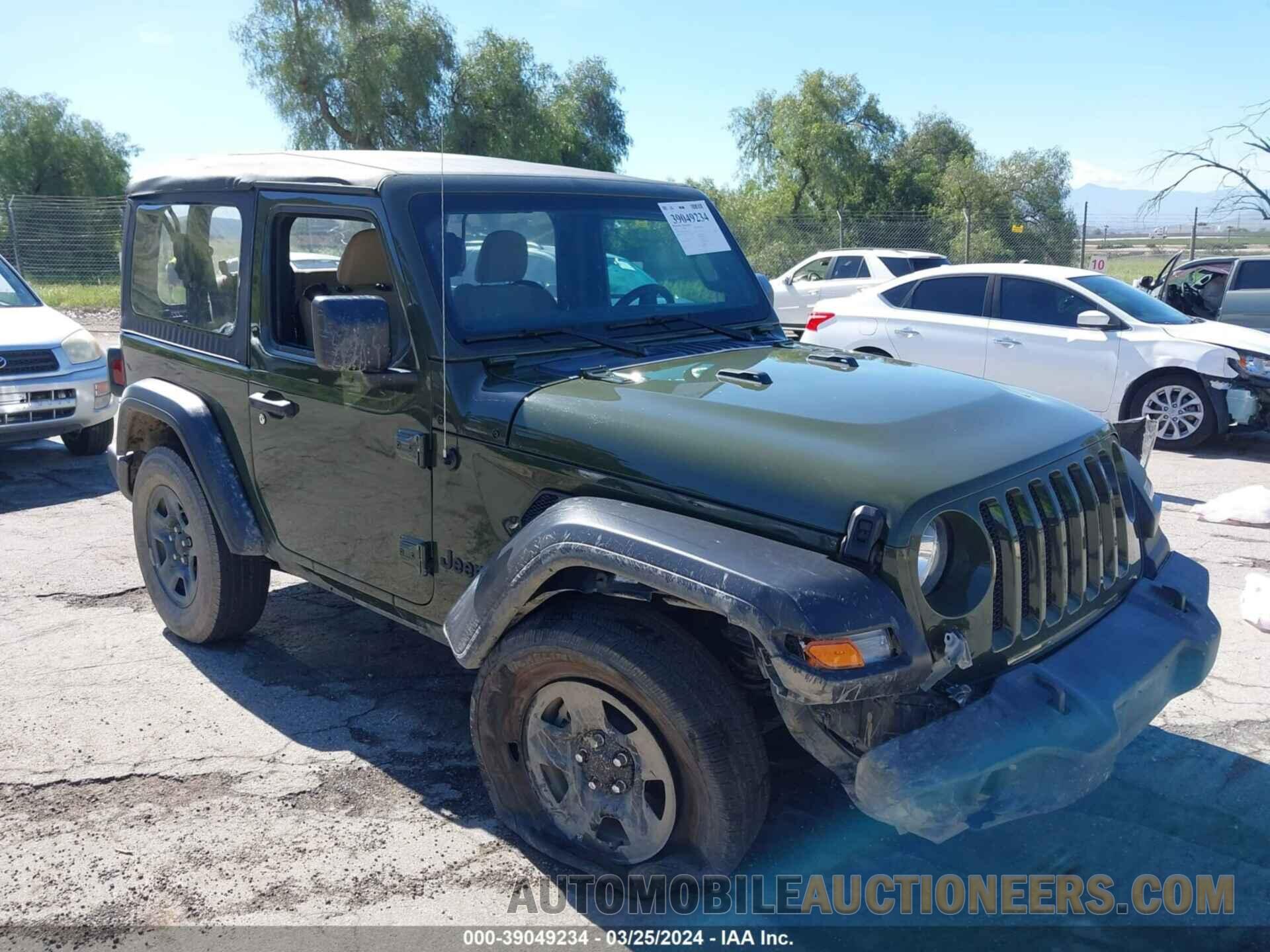 1C4GJXAG3NW193622 JEEP WRANGLER 2022