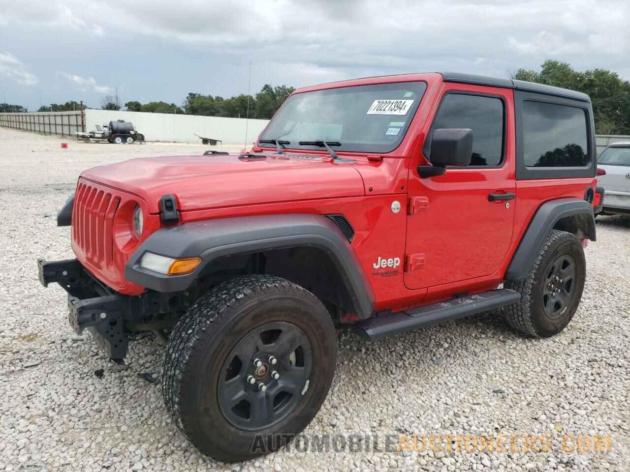 1C4GJXAG4LW143275 JEEP WRANGLER 2020