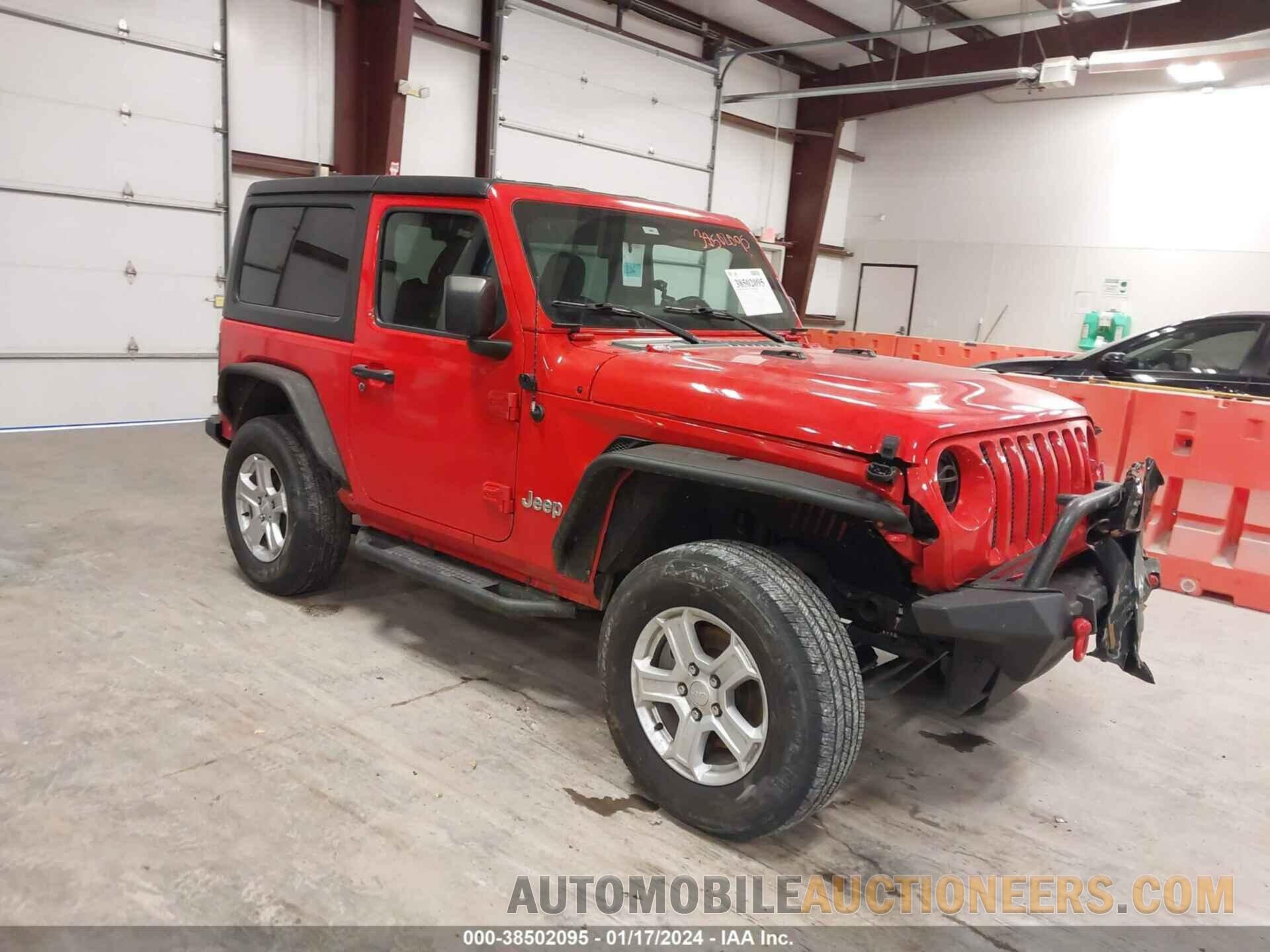 1C4GJXAG4LW180794 JEEP WRANGLER 2020