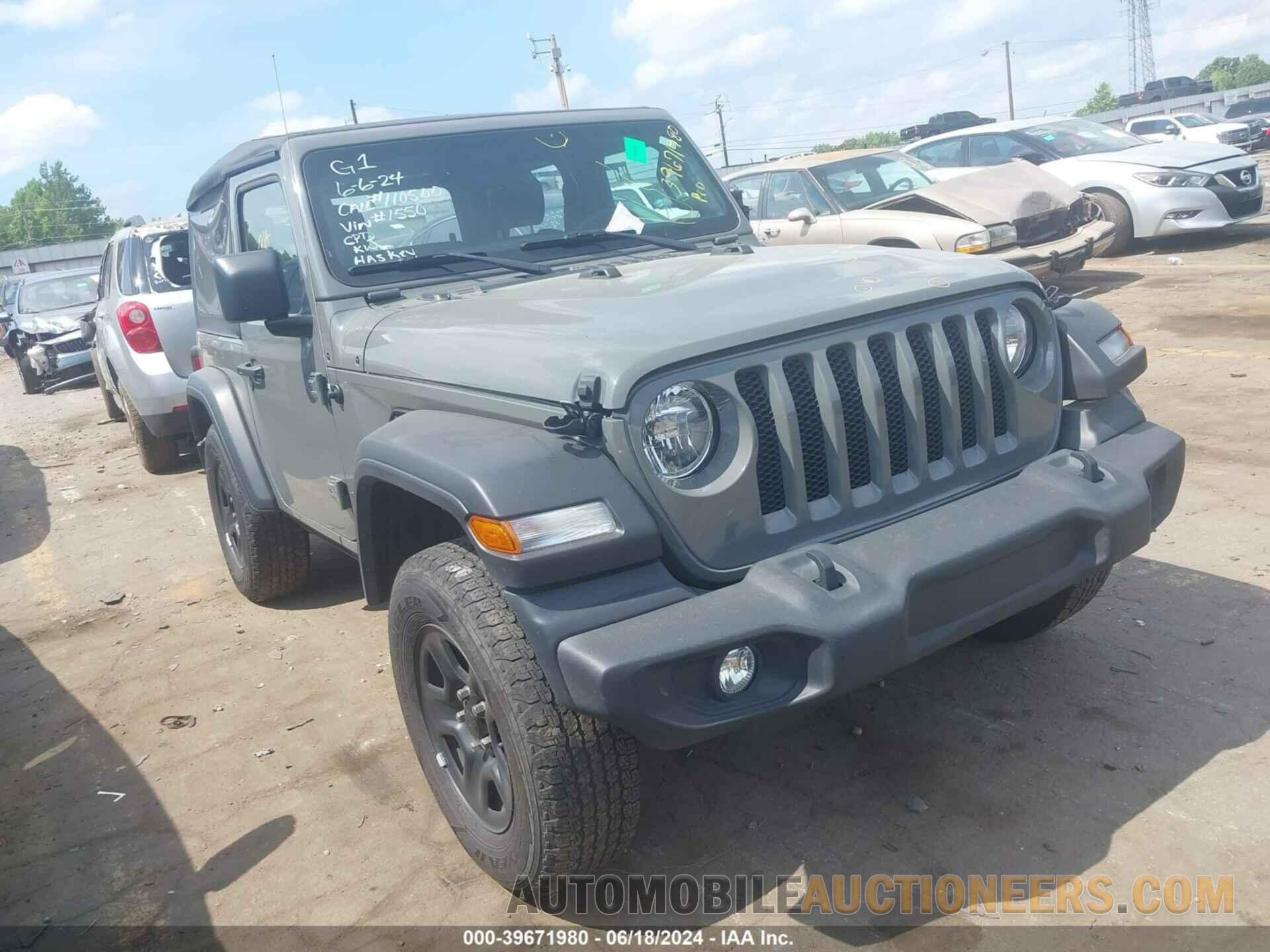 1C4GJXAG4MW521550 JEEP WRANGLER 2021