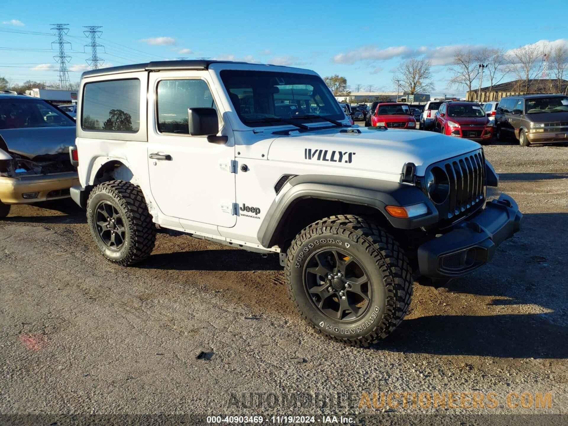 1C4GJXAG4NW145790 JEEP WRANGLER 2022