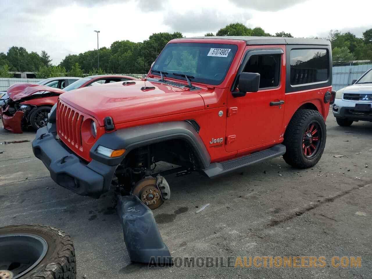 1C4GJXAG6KW645204 JEEP WRANGLER 2019