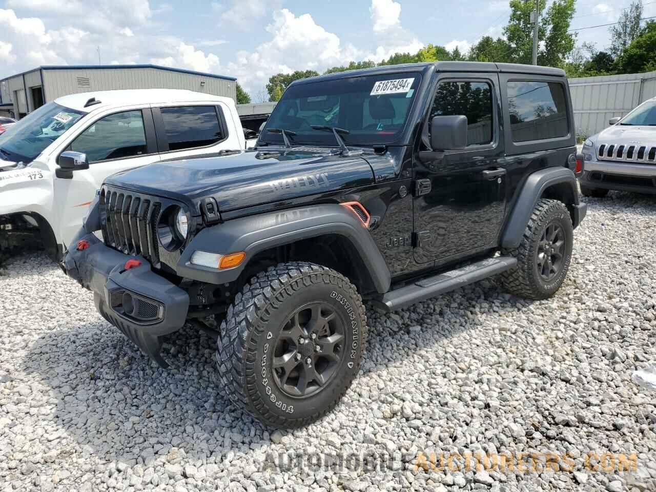 1C4GJXAG6LW261344 JEEP WRANGLER 2020