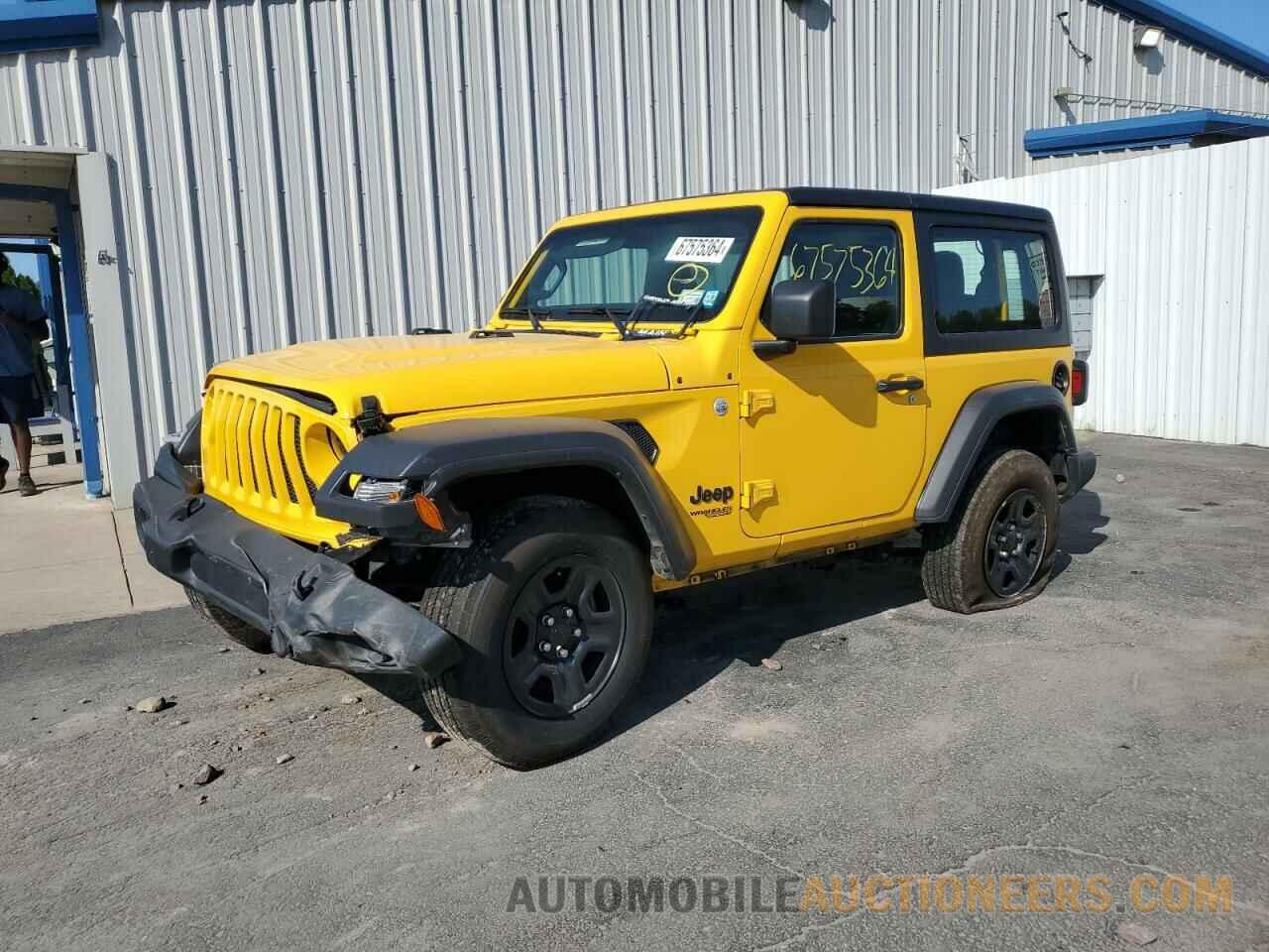 1C4GJXAG6MW768102 JEEP WRANGLER 2021