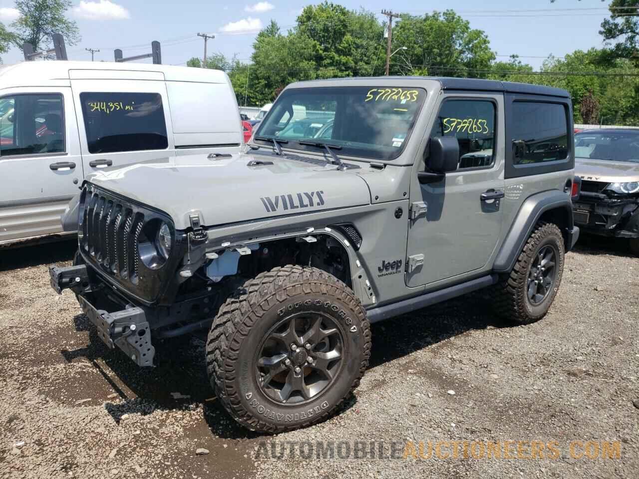 1C4GJXAG6MW841789 JEEP WRANGLER 2021