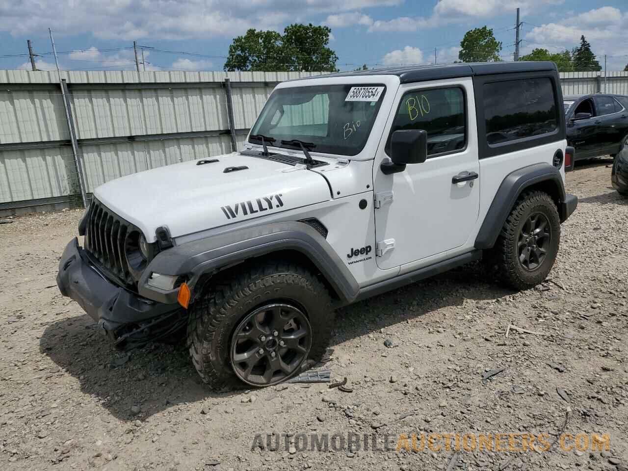 1C4GJXAG7NW190688 JEEP WRANGLER 2022