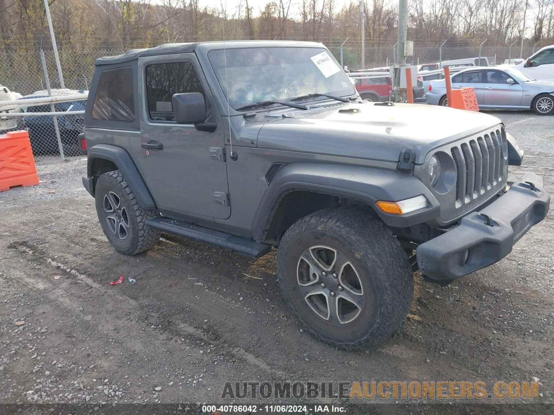 1C4GJXAG8LW165733 JEEP WRANGLER 2020