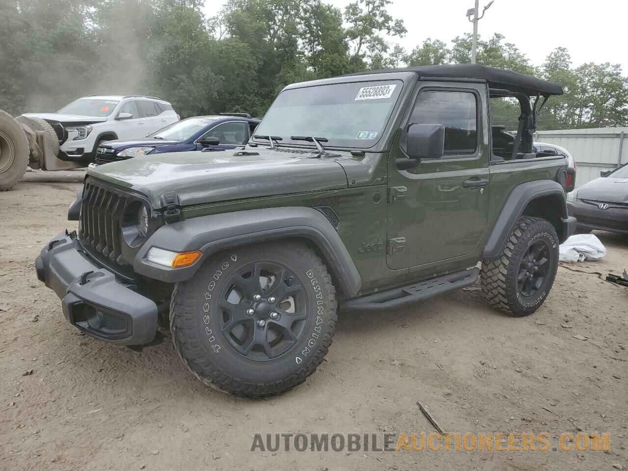 1C4GJXAG8MW542188 JEEP WRANGLER 2021