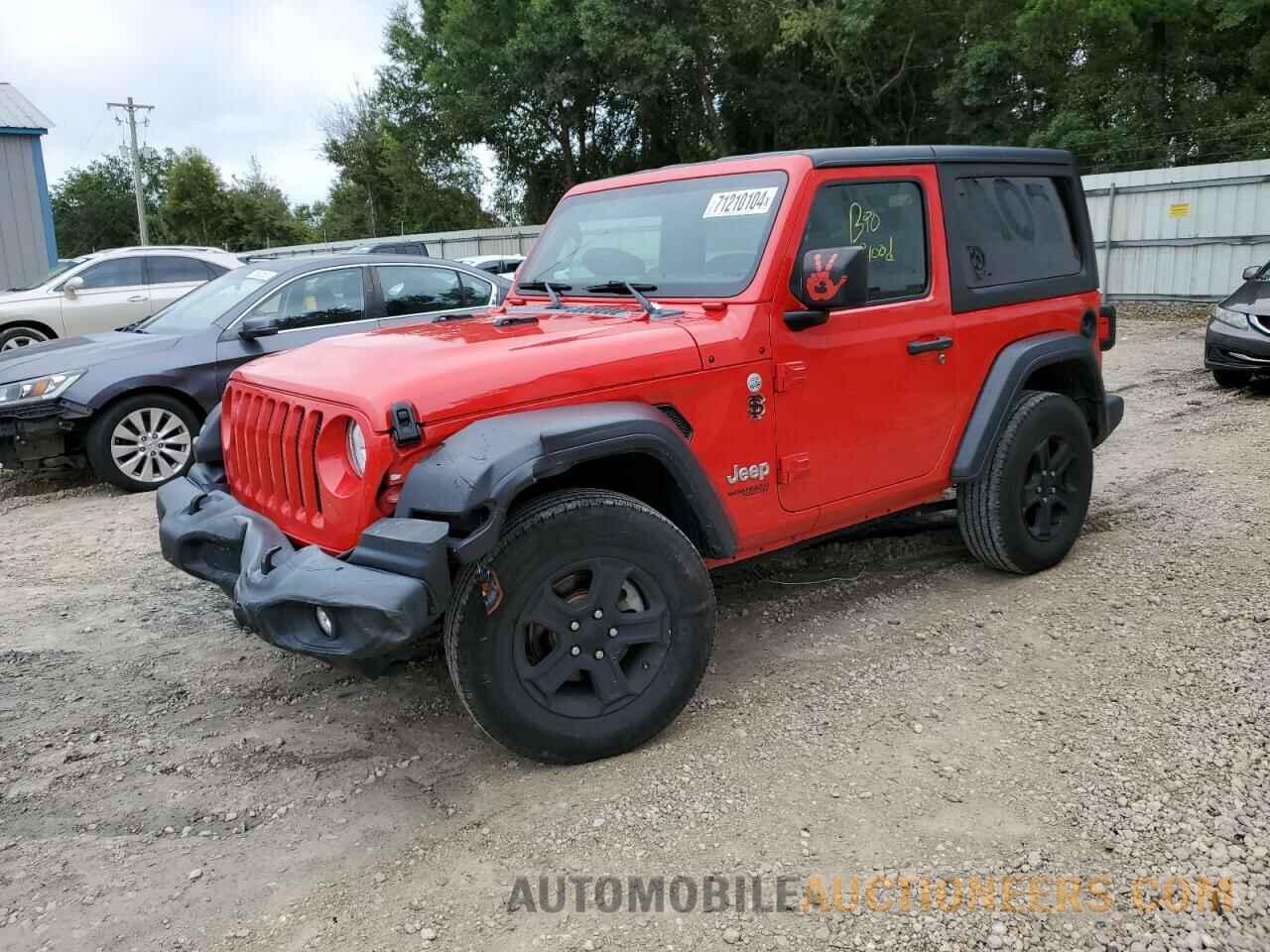 1C4GJXAG9LW180791 JEEP WRANGLER 2020