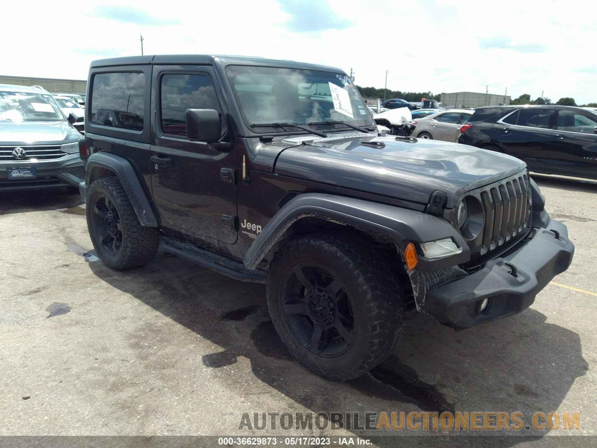 1C4GJXAGXLW203608 JEEP WRANGLER 2020