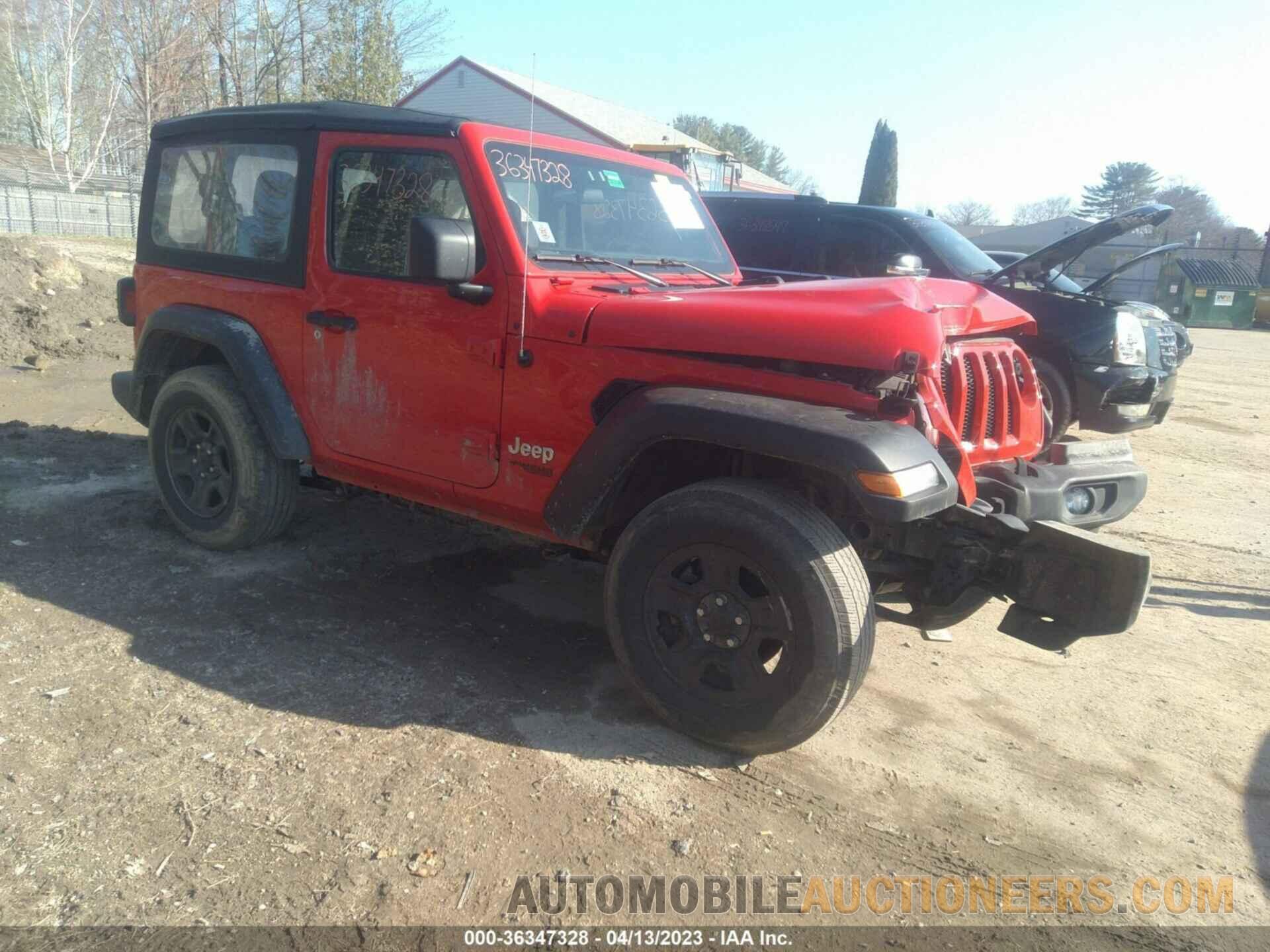 1C4GJXAGXLW289308 JEEP WRANGLER 2020