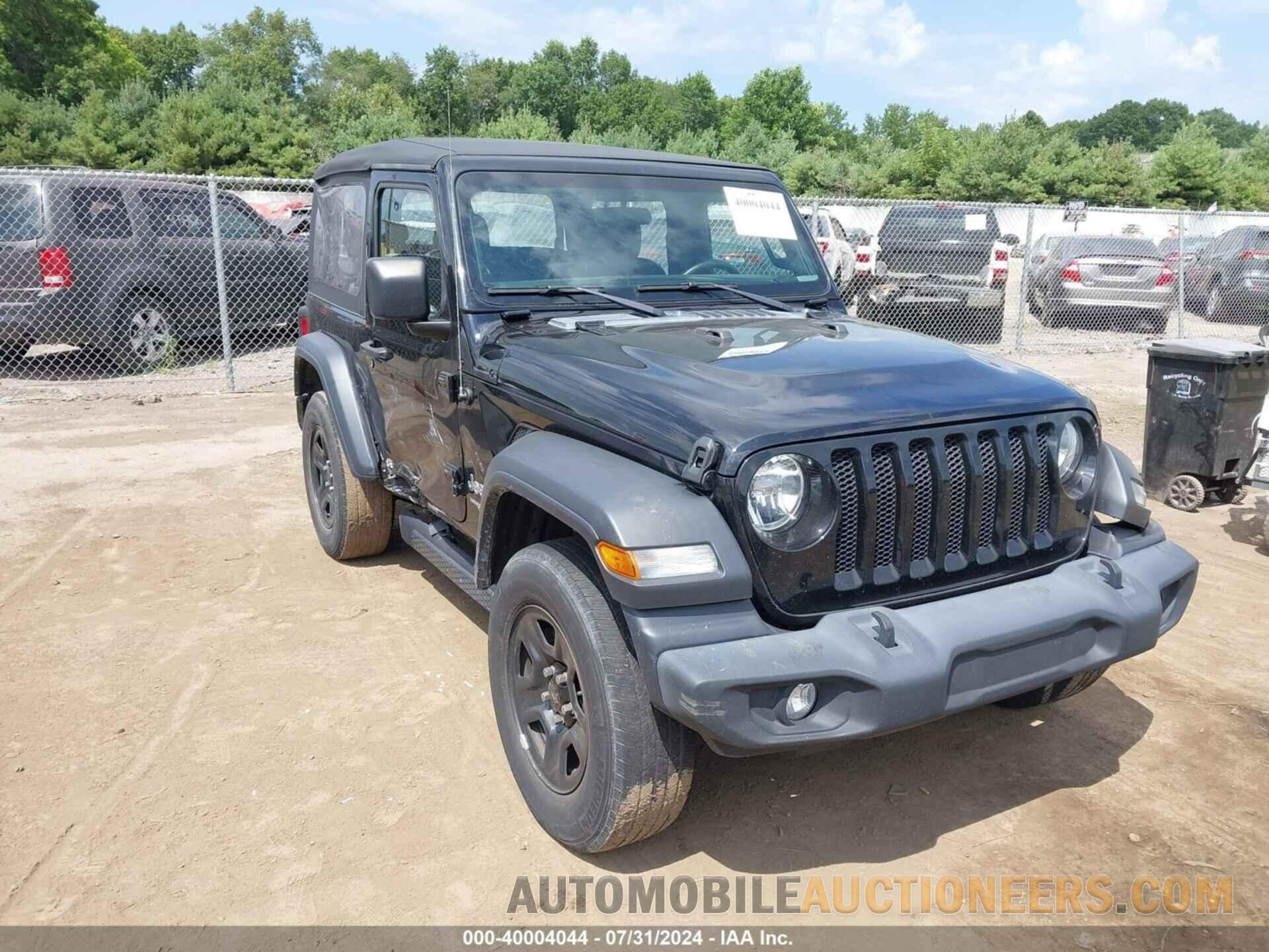 1C4GJXAGXLW345652 JEEP WRANGLER 2020