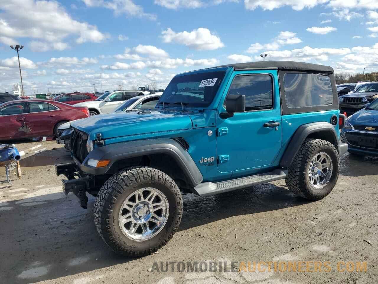 1C4GJXAN0LW128822 JEEP WRANGLER 2020