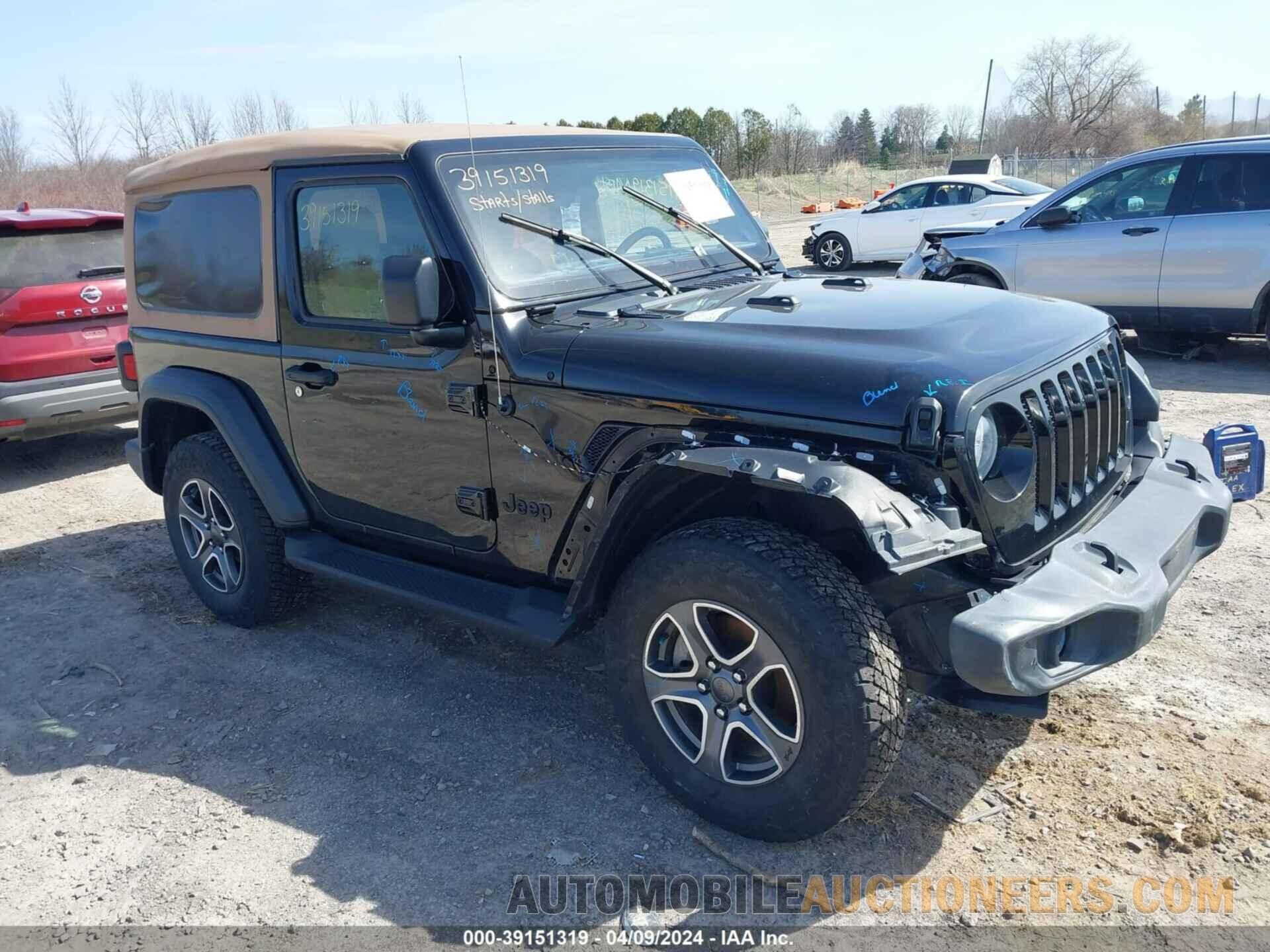 1C4GJXAN0LW343584 JEEP WRANGLER 2020