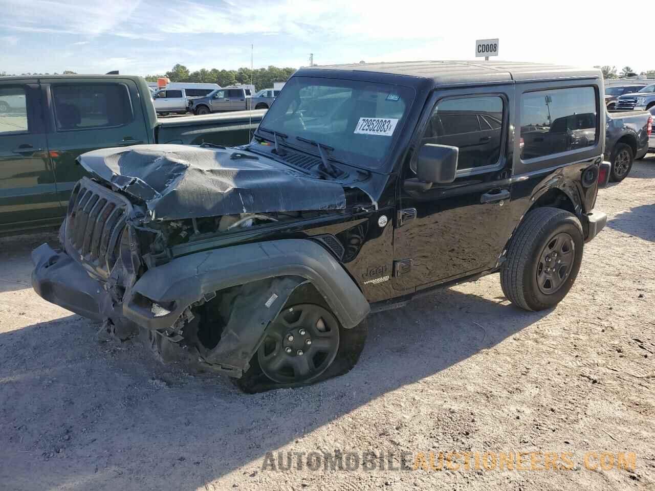 1C4GJXAN0MW773603 JEEP WRANGLER 2021