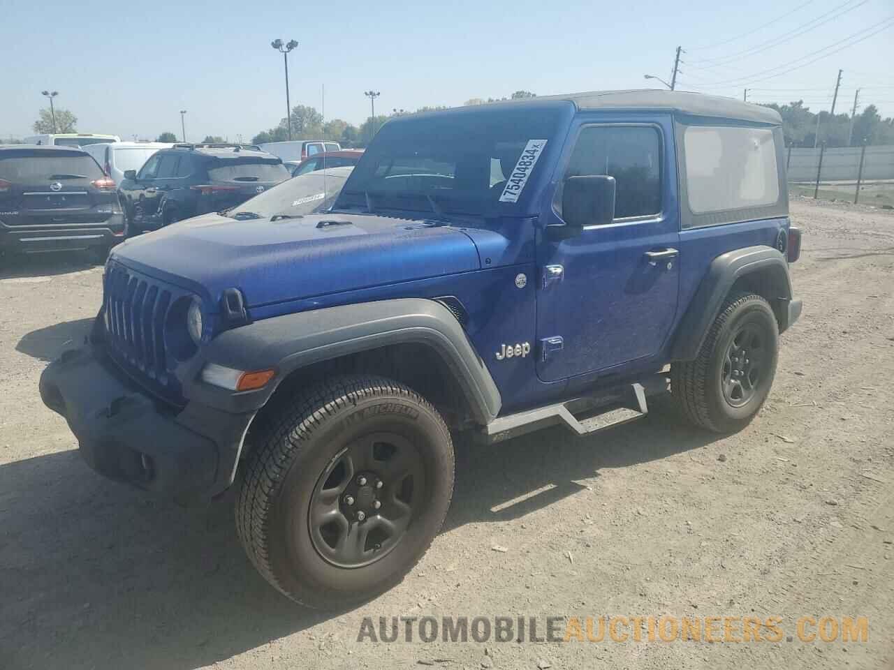 1C4GJXAN1JW220258 JEEP WRANGLER 2018