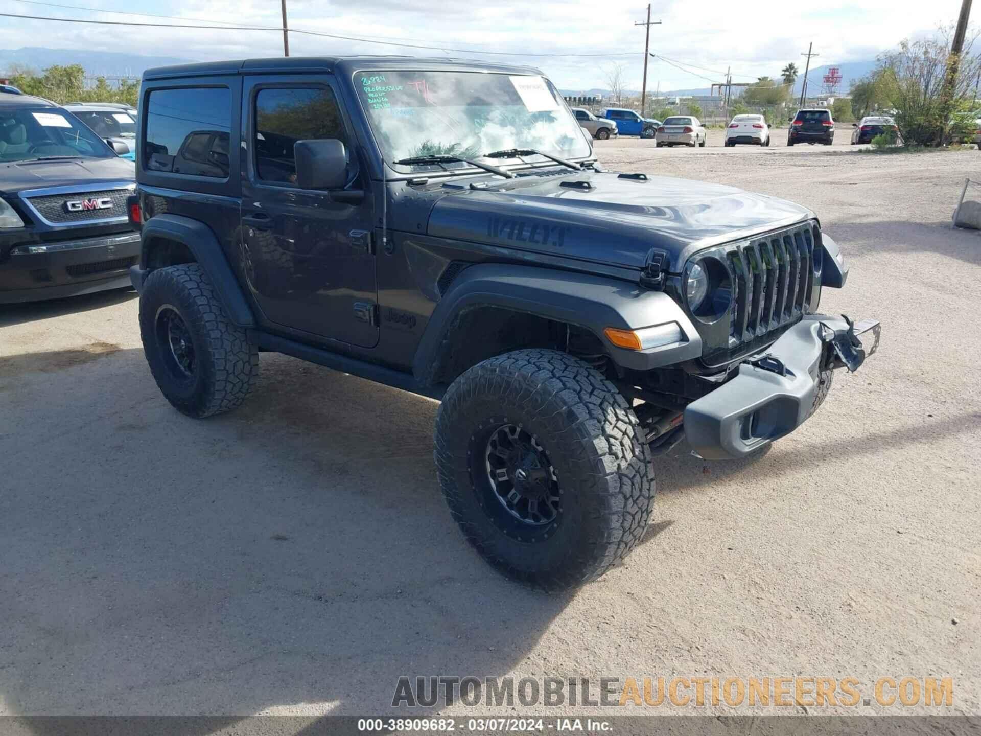 1C4GJXAN1LW263694 JEEP WRANGLER 2020