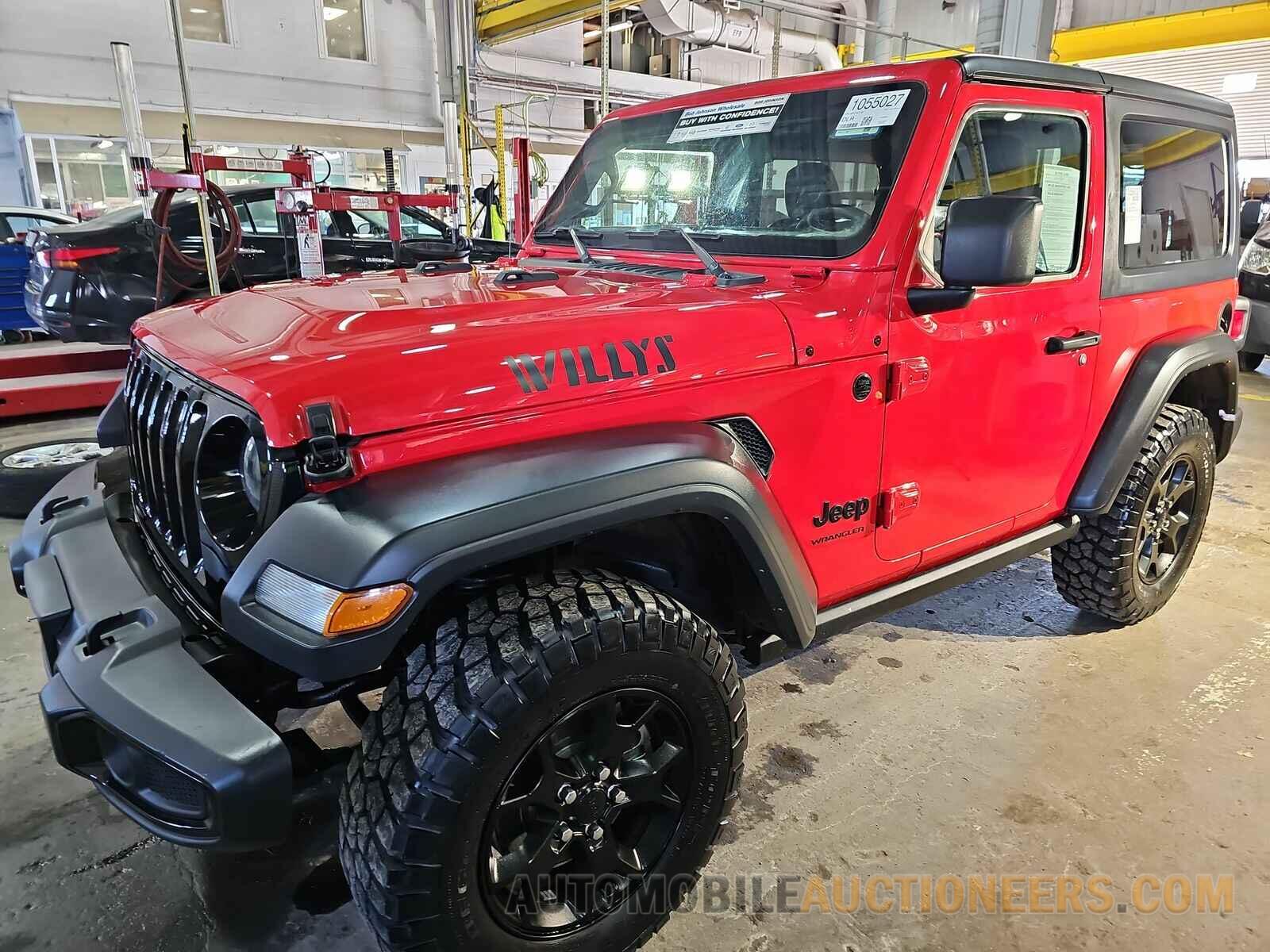 1C4GJXAN1MW790748 Jeep Wrangler 2021