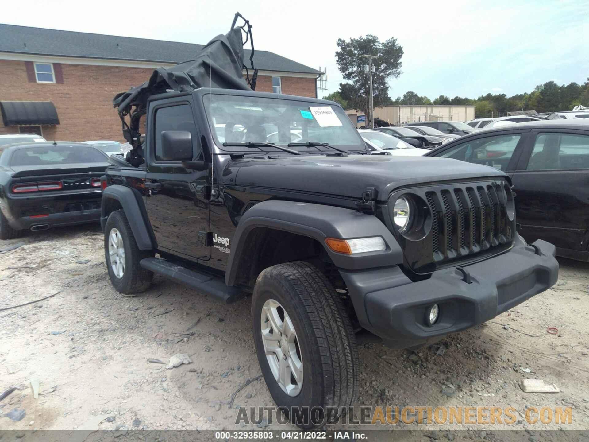 1C4GJXAN2LW227982 JEEP WRANGLER 2020