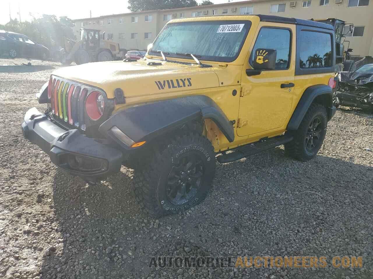 1C4GJXAN2MW662115 JEEP WRANGLER 2021