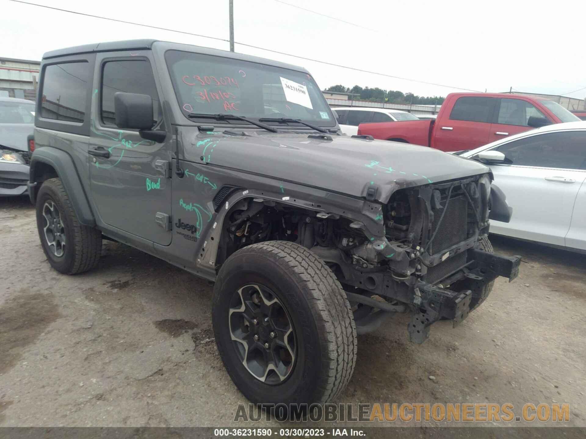 1C4GJXAN2MW680145 JEEP WRANGLER 2021