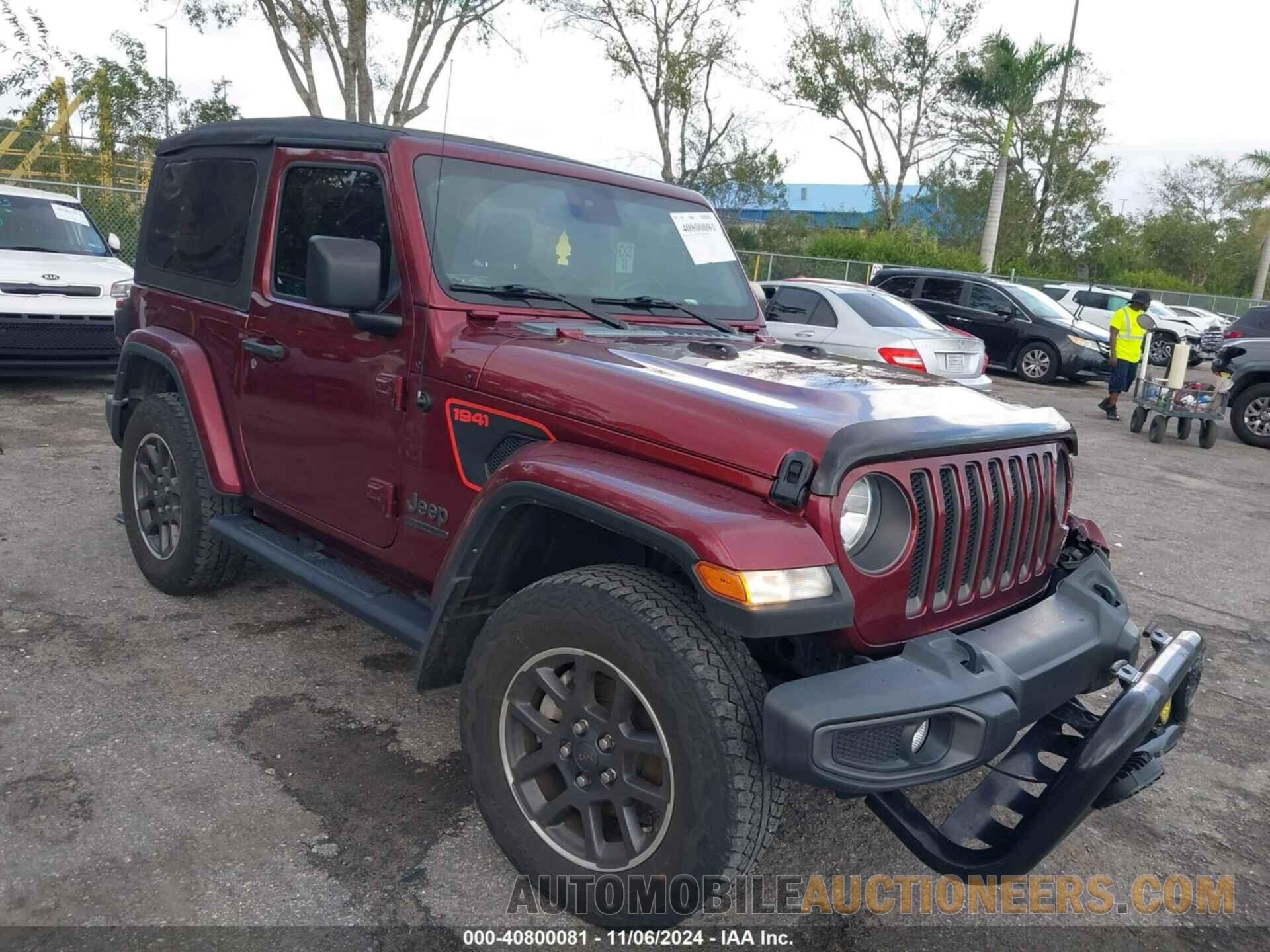 1C4GJXAN3MW744578 JEEP WRANGLER 2021