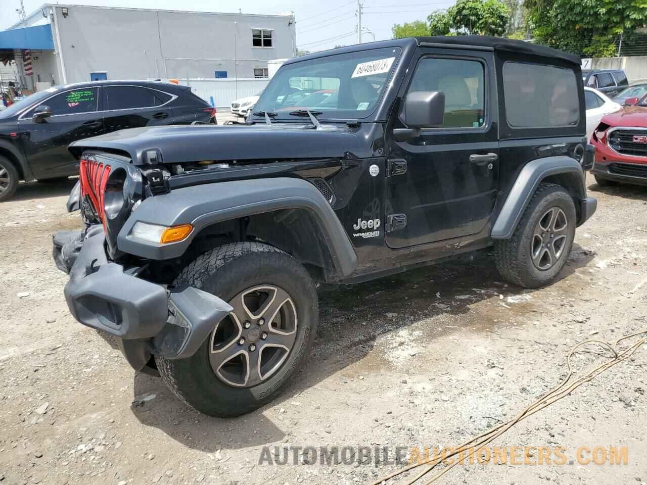 1C4GJXAN4JW100812 JEEP WRANGLER 2018