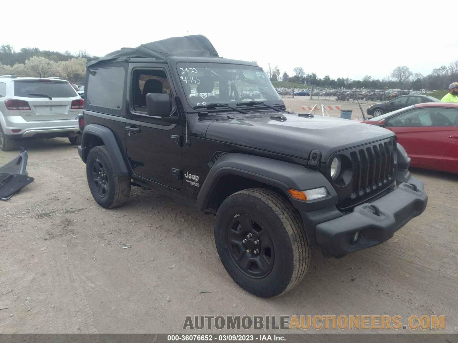 1C4GJXAN4JW204443 JEEP WRANGLER 2018