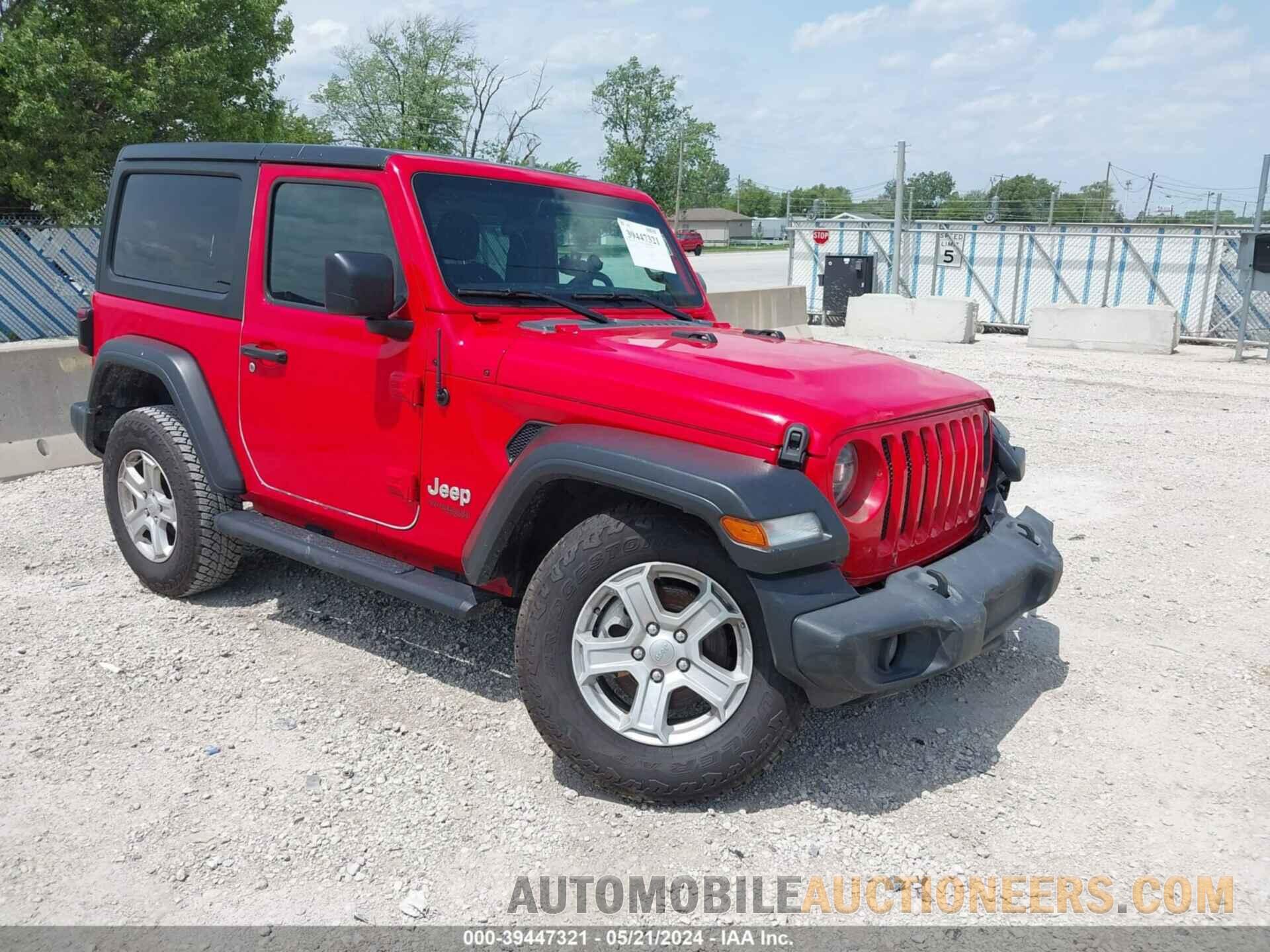 1C4GJXAN4MW541764 JEEP WRANGLER 2021