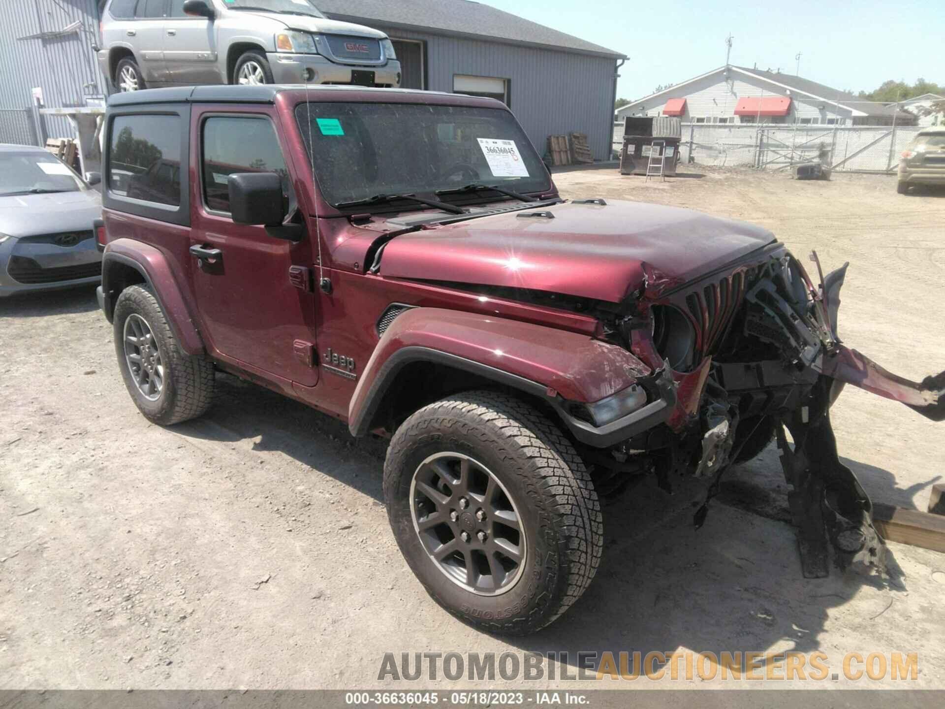 1C4GJXAN4MW565529 JEEP WRANGLER 2021