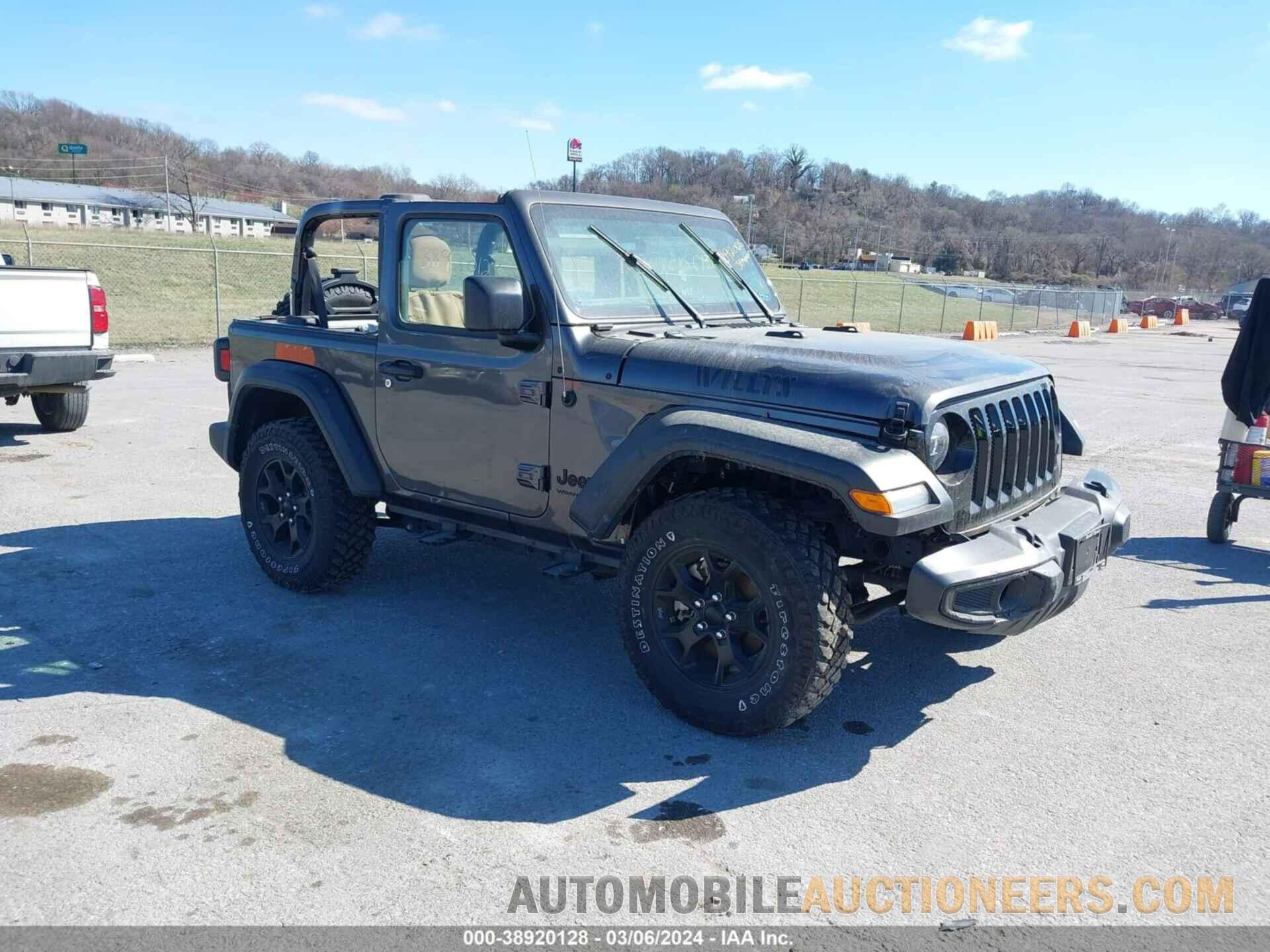 1C4GJXAN4MW626202 JEEP WRANGLER 2021