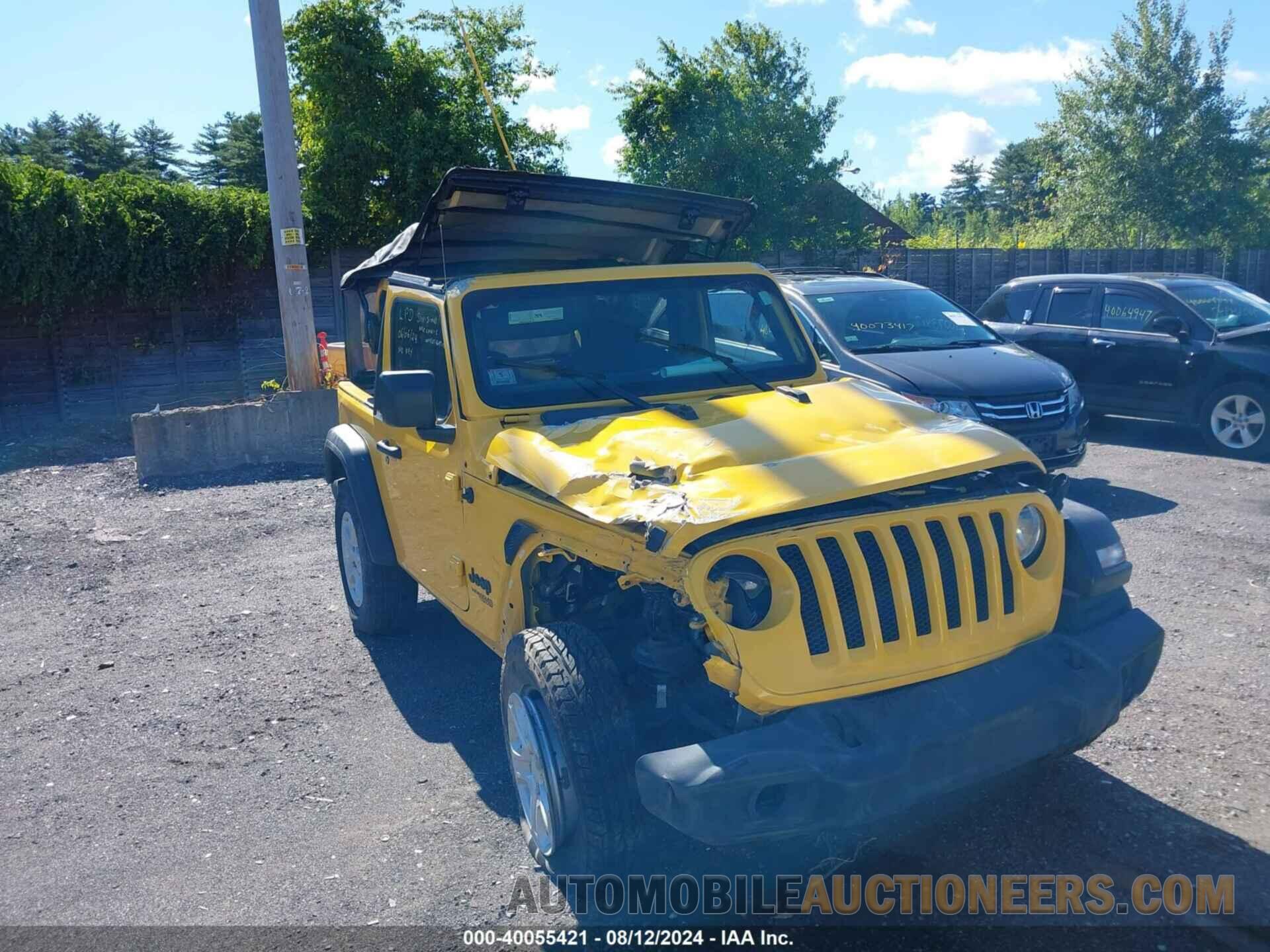 1C4GJXAN4MW662603 JEEP WRANGLER 2021