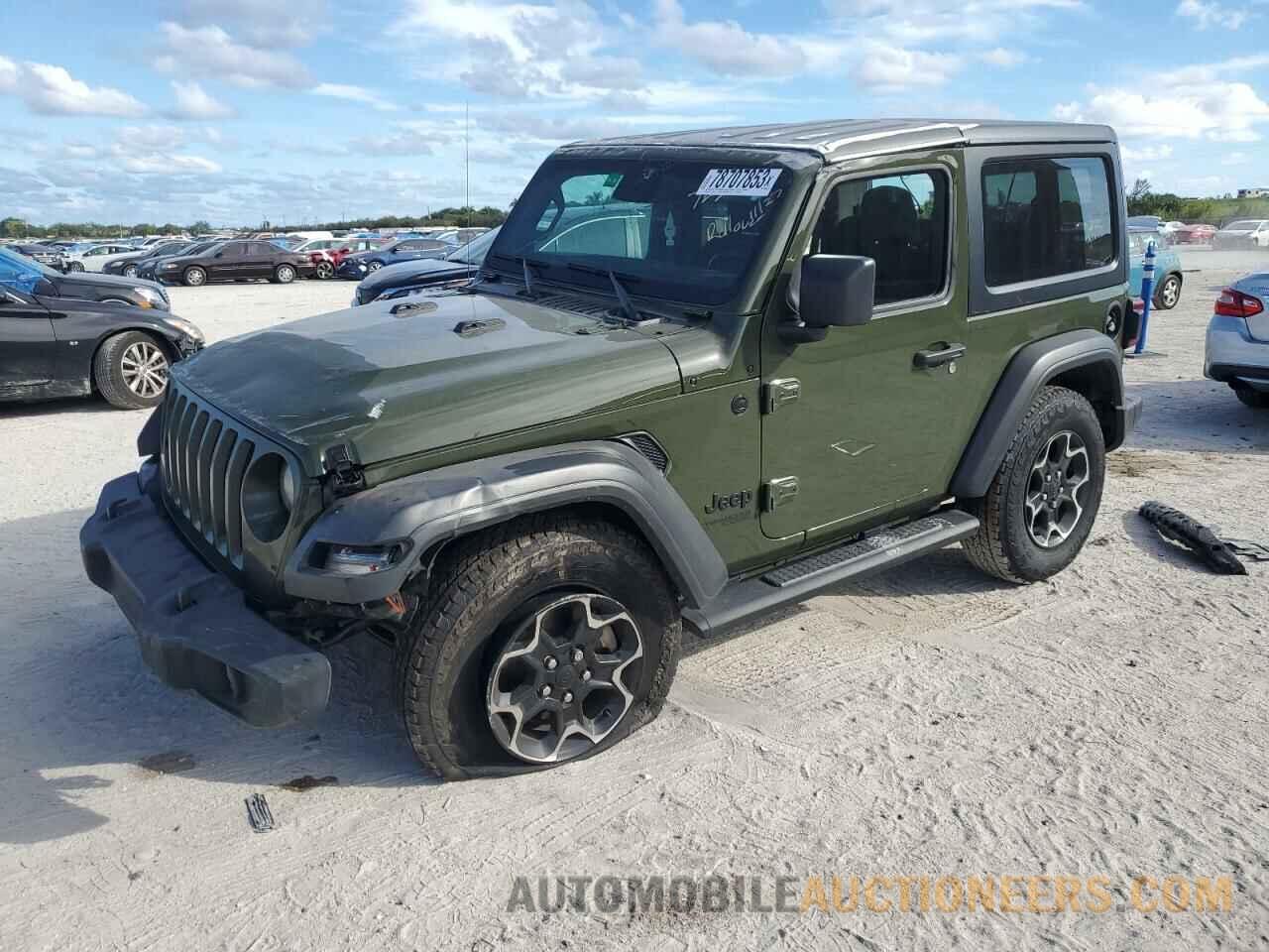 1C4GJXAN4MW722508 JEEP WRANGLER 2021