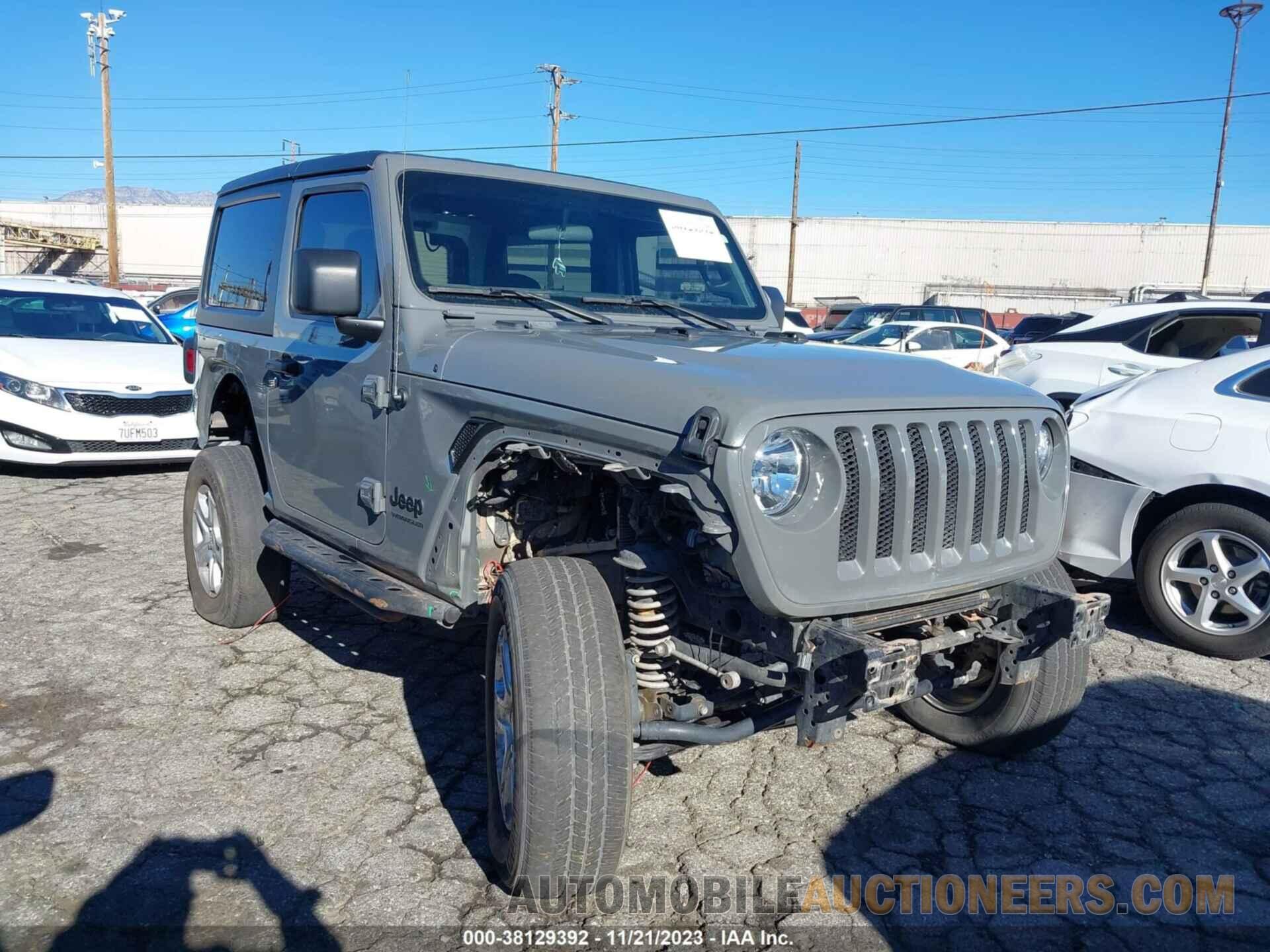 1C4GJXAN4NW151605 JEEP WRANGLER 2022