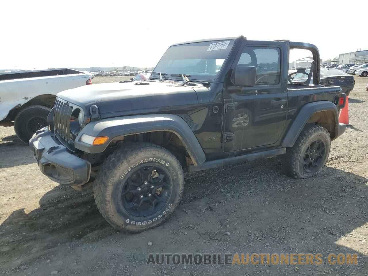 1C4GJXAN4NW225430 JEEP WRANGLER 2022