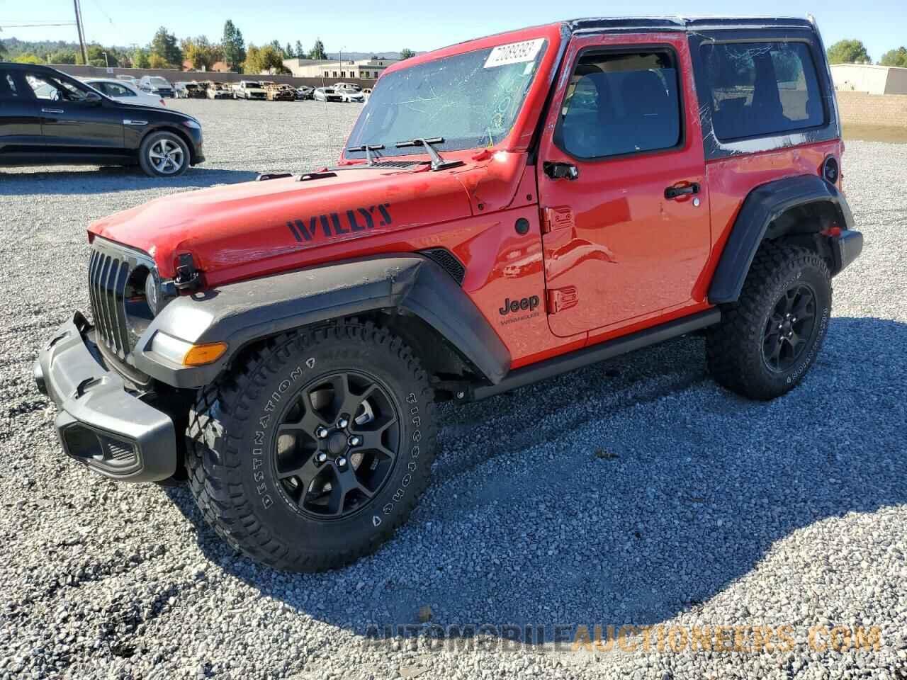 1C4GJXAN5NW140838 JEEP WRANGLER 2022