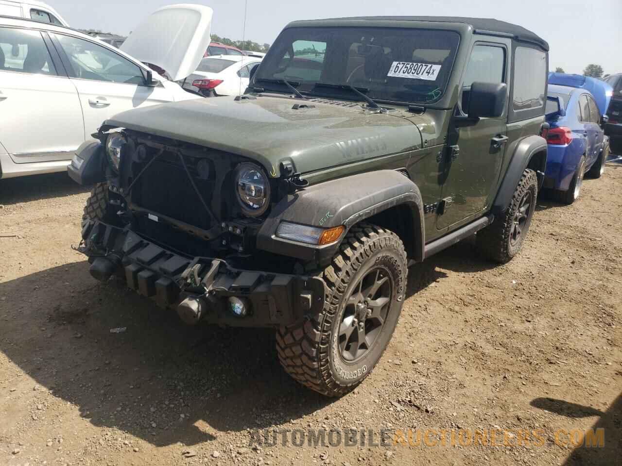 1C4GJXAN6MW604718 JEEP WRANGLER 2021