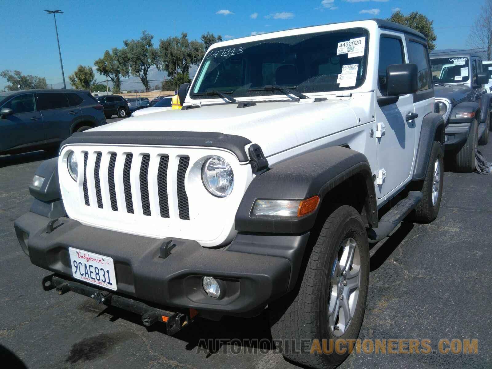 1C4GJXAN6MW647813 Jeep Wrangler 2021